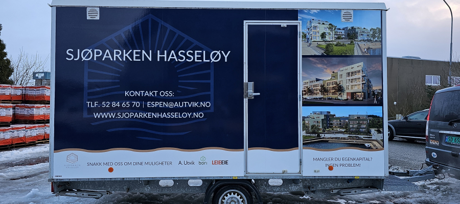 A. Utvik // Sjøparken Hasseløy Brakke Helfoliering 2.24